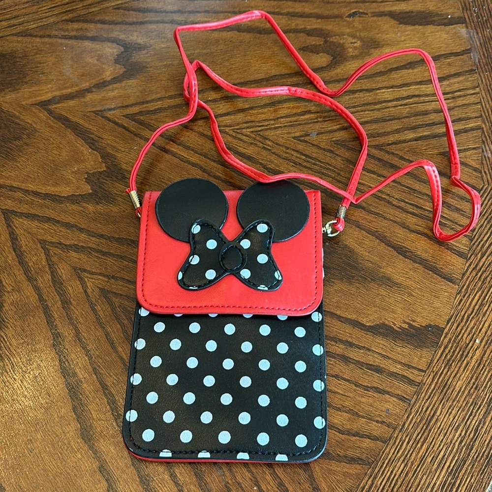 Minnie Mouse Girls Crossbody Purse